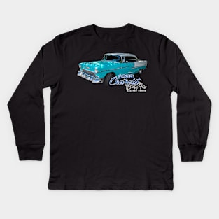 1955 Chevrolet BelAir Hardtop Coupe Kids Long Sleeve T-Shirt